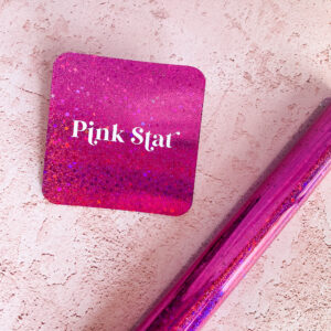 Foil Pink Star